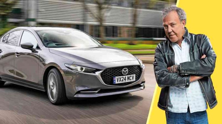 La reseña de Clarkson: Mazda 3 – probablemente el coche más asombroso en Gran Bretaña, aunque es posible que no lo notes.