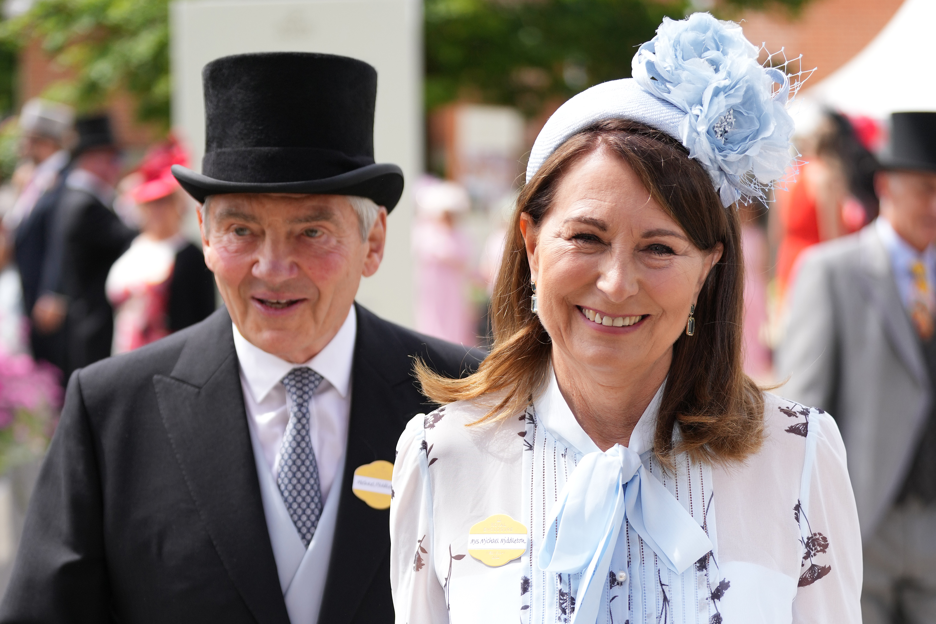 A rival business owned Michael and Carole Middleton collapsed last year